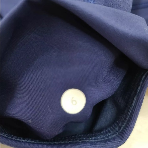 Lululemon High Times Pant Metta Blue Mesh Size 6 - Picture 9 of 12